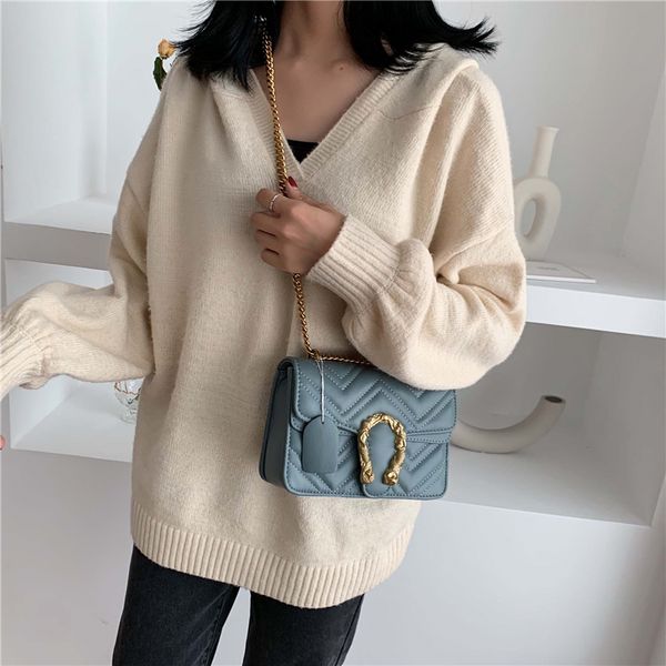 2020 spring designer shoulder bag pu leather women flap handbag ladies corssbody chain bag purse marmont messenger bags