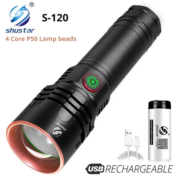 flashlights torches super bright 4-core p50 led 4 lighting modes zoom support one key to close suitable for outdoor
flashlights torches super bright 4-core p50 led 4 lighting modes zoom support one key to close suitable for outdoor
