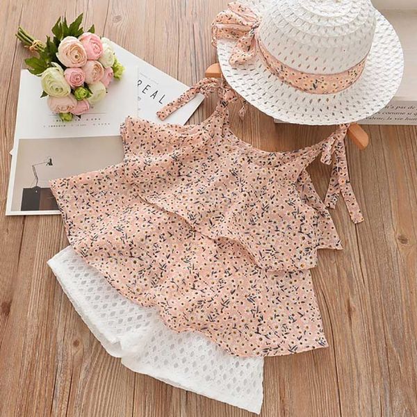 girls clothing set 2020 summer kids clothes floral chiffon halter+embroidered shorts straw children clothing kids clothes girls, White
girls clothing set 2020 summer kids clothes floral chiffon halter+embroidered shorts straw children clothing kids clothes girls, White