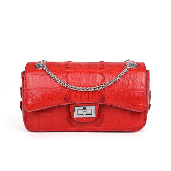 luxurious2020 fish siamese crocodiles skin bags & shoes xiao xiang feng chain shoulder versatile women's leather messenger bag
luxurious2020 fish siamese crocodiles skin bags & shoes xiao xiang feng chain shoulder versatile women's leather messenger bag