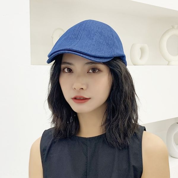 2020 all-match fashion forward beret female beret breathable thin painter cap cap korean fashion, Blue;gray
2020 all-match fashion forward beret female beret breathable thin painter cap cap korean fashion, Blue;gray