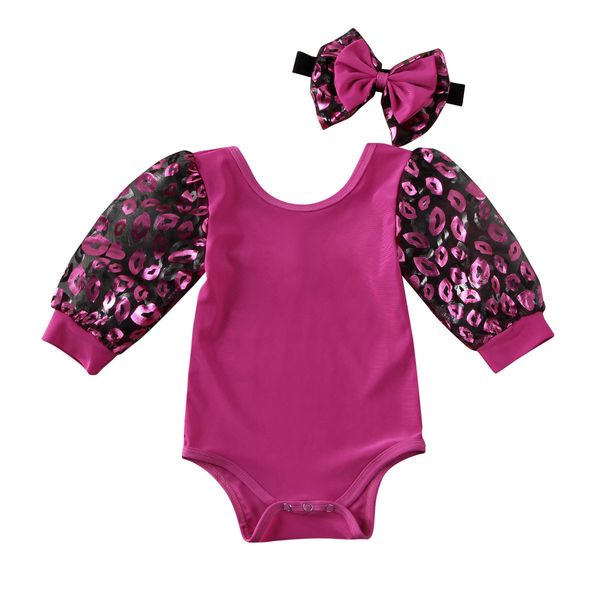 0-18m newborn baby girl bodysuits clothes lace long puff sleeve lip print lovely jumpsuit outfit, Blue
0-18m newborn baby girl bodysuits clothes lace long puff sleeve lip print lovely jumpsuit outfit, Blue