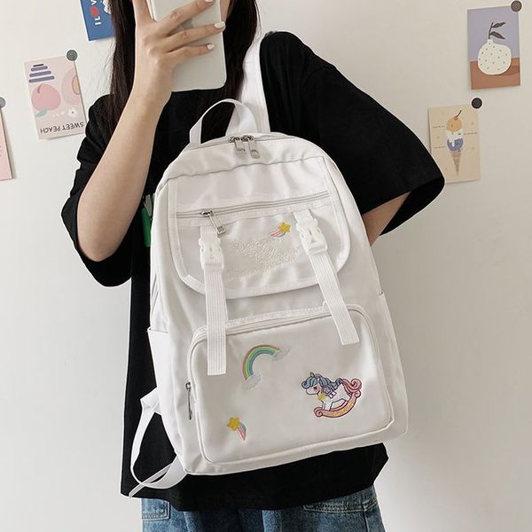 teenage girls school backpacks women 2020 new fashion embroidered shoulder bags students travel backpack large capacity
teenage girls school backpacks women 2020 new fashion embroidered shoulder bags students travel backpack large capacity