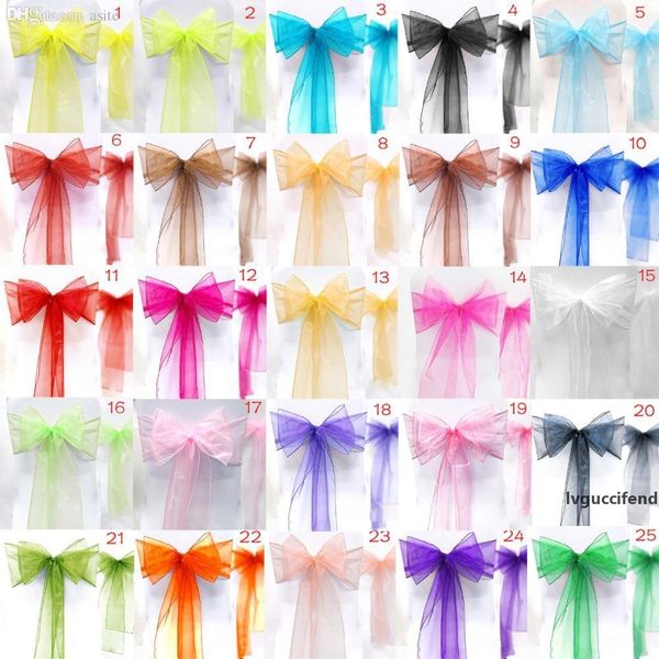 wholesale-10pcs/set new organza chair sashes bow wedding and events supplies party decoration 25 colors
wholesale-10pcs/set new organza chair sashes bow wedding and events supplies party decoration 25 colors
