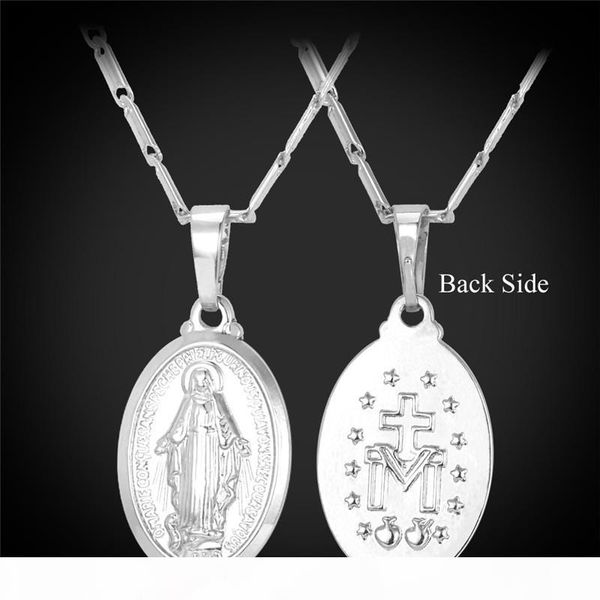 virgin mary pendant necklace 18k real gold platinum rose gold plated cross symbol jesus piece jewelry, Silver
virgin mary pendant necklace 18k real gold platinum rose gold plated cross symbol jesus piece jewelry, Silver