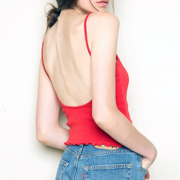 women deep scoopneck back camisole girls skinny strap with ruffled hems drop shipping good quality, White
women deep scoopneck back camisole girls skinny strap with ruffled hems drop shipping good quality, White