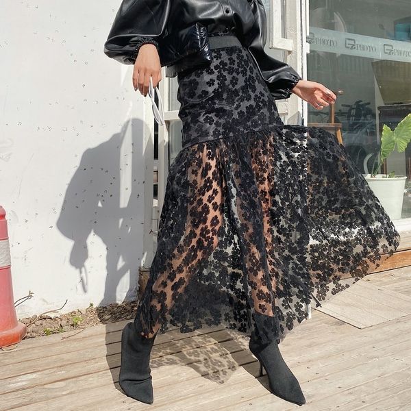 women skirt hollow out high waist skirt slim hip buttocks fashion transparent long skirts black
women skirt hollow out high waist skirt slim hip buttocks fashion transparent long skirts black