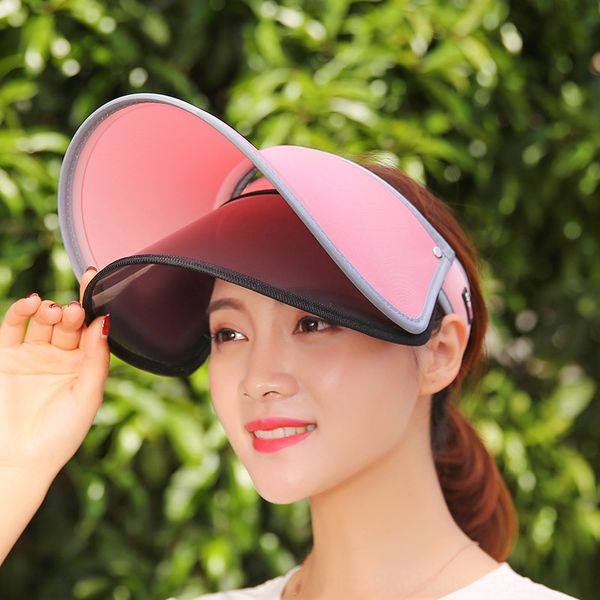 korean style summer screen summer empty sun toque visor cap sunscreen uv-proof hat sun hat female, Blue;gray
korean style summer screen summer empty sun toque visor cap sunscreen uv-proof hat sun hat female, Blue;gray
