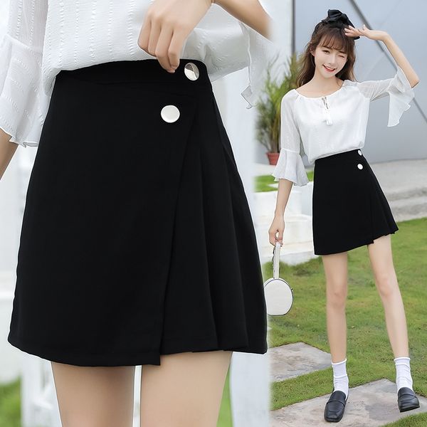 tdcpa irregular belly-covering high waist summer large size korean style slimming a- line short skirt anti-exposure a- line dress ins ultra, Black
tdcpa irregular belly-covering high waist summer large size korean style slimming a- line short skirt anti-exposure a- line dress ins ultra, Black
