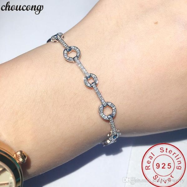 choucong handmade bracelet real 925 sterling silver pave 5a cz stone party wedding bracelets for women bridal fine jewerly, Golden;silver
choucong handmade bracelet real 925 sterling silver pave 5a cz stone party wedding bracelets for women bridal fine jewerly, Golden;silver