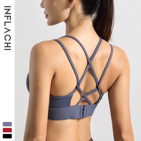 gym clothing adjustable back buckle women sport bra running shockproof gather stereotypes yoga vest breathable network yarn patchwork, White;black
gym clothing adjustable back buckle women sport bra running shockproof gather stereotypes yoga vest breathable network yarn patchwork, White;black