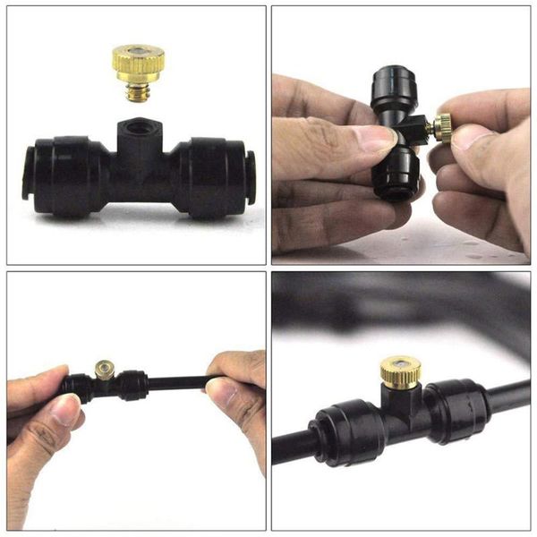 10pcs brass misting nozzles water 1/4'' automatic mist nozzles for garden yard garden patio misting cooling system accessories
10pcs brass misting nozzles water 1/4'' automatic mist nozzles for garden yard garden patio misting cooling system accessories