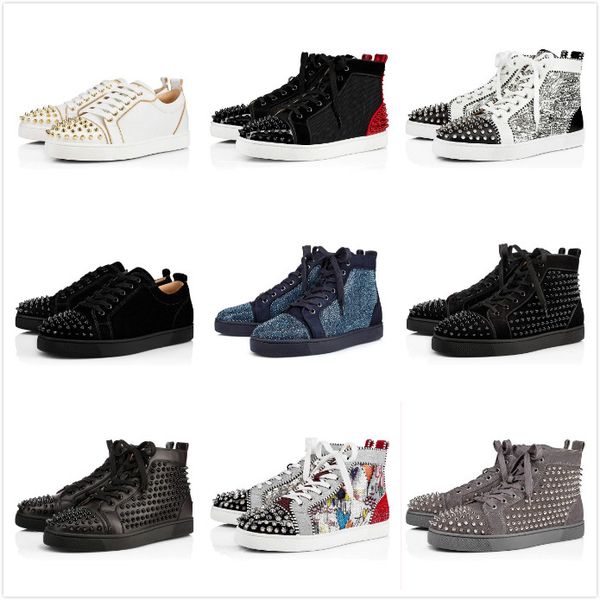 red bottom casual shoes sneakers black orlato flats high party lovers ladies ace genuine leather mens womens new shoes
red bottom casual shoes sneakers black orlato flats high party lovers ladies ace genuine leather mens womens new shoes