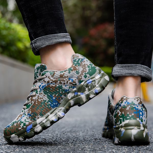 new outdoor hiking shoes men's camouflage boots absorption comfortable lightweight men's fitness sports shoes hunting
new outdoor hiking shoes men's camouflage boots absorption comfortable lightweight men's fitness sports shoes hunting