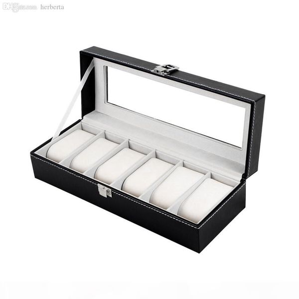wholesale-classic 6 grid luxury refinement slots wrist watches gift case jewelry display boxes storage holder fast ing, Black;blue
wholesale-classic 6 grid luxury refinement slots wrist watches gift case jewelry display boxes storage holder fast ing, Black;blue