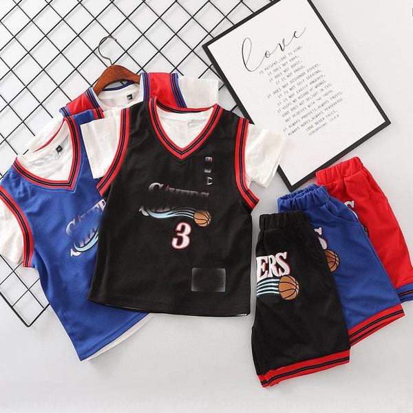 not basketball suit much crown + children basketball suit three-piece vest + shorts + t-shirt
not basketball suit much crown + children basketball suit three-piece vest + shorts + t-shirt