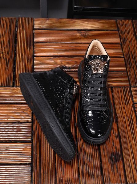 2020t limited custom leather color-block embroidery high-casual ankle boots, high-end fashion wild lace-up sneakers, size: 38-451, Black
2020t limited custom leather color-block embroidery high-casual ankle boots, high-end fashion wild lace-up sneakers, size: 38-451, Black