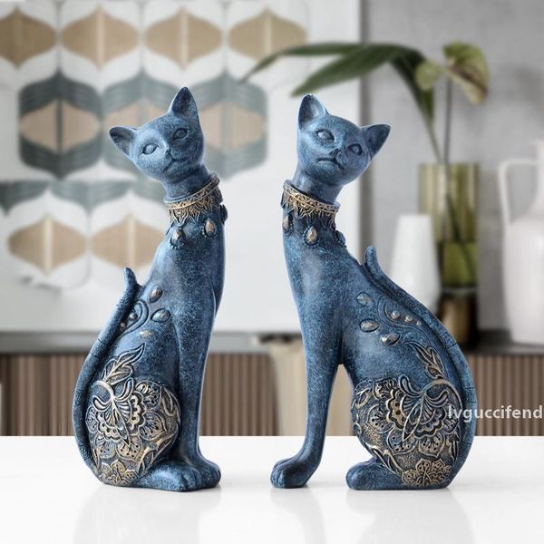 figurine cat decorative resin statue for home decorations european creative wedding gift animal figurine home decor sculpture t200330
figurine cat decorative resin statue for home decorations european creative wedding gift animal figurine home decor sculpture t200330