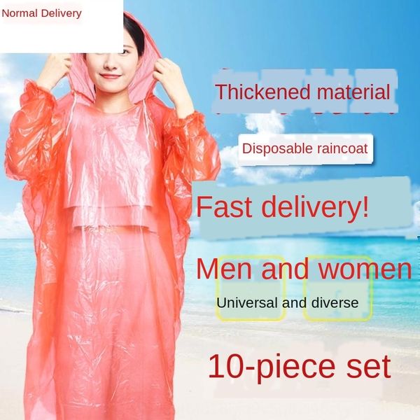 10-piece cloak cloak children portable hiking poncho long raincoat travel outdoor disposable raincoat, Red;brown
10-piece cloak cloak children portable hiking poncho long raincoat travel outdoor disposable raincoat, Red;brown