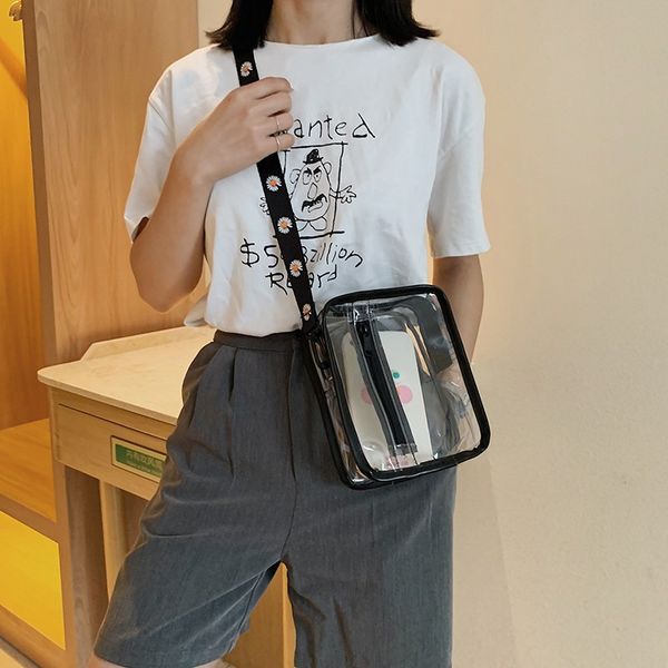 student shoulder bag transparent beach bag 2020 summer new fashion women's messenger pvc transparent mobile phone
student shoulder bag transparent beach bag 2020 summer new fashion women's messenger pvc transparent mobile phone