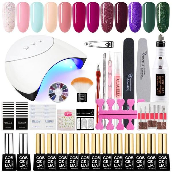 coscelia 36w лампы для ногтей набор для nail art nails kit гель лак набор все для маникюра гель лак инструменты для маникюра
coscelia 36w лампы для ногтей набор для nail art nails kit гель лак набор все для маникюра гель лак инструменты для маникюра