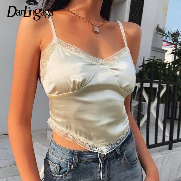 darlingaga spaghetti strap v neck camis satin patchwork lace summer women 2020 backless party crop sleeveless, White
darlingaga spaghetti strap v neck camis satin patchwork lace summer women 2020 backless party crop sleeveless, White