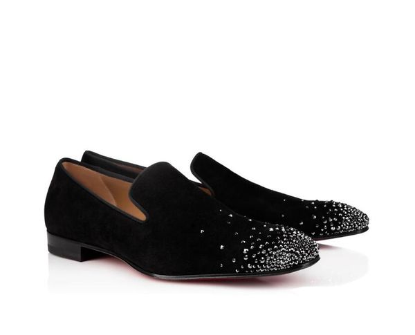 gentleman party wedding dress dandelion oxfords flat mens business rhinestones slip on red bottom man loafer luxury designer shoes 38-46, Black
gentleman party wedding dress dandelion oxfords flat mens business rhinestones slip on red bottom man loafer luxury designer shoes 38-46, Black