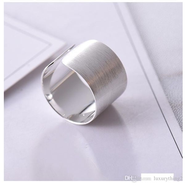 simple roll piece sterling s925 sliver ring adjustable opening round circle design fashion female dress rings finger decoration jewelry, Silver
simple roll piece sterling s925 sliver ring adjustable opening round circle design fashion female dress rings finger decoration jewelry, Silver