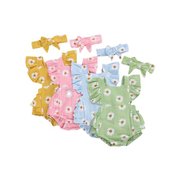 summer newborn infant baby girls romper headband floral ruffles short sleeve backless jumpsuits 0-24m, Blue
summer newborn infant baby girls romper headband floral ruffles short sleeve backless jumpsuits 0-24m, Blue