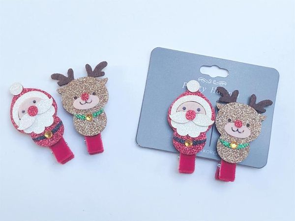 10sets fashion glitter reindeer hairpins cute santa hair clips new year xmas party christmas headwear boutique hair accessories, Slivery;white
10sets fashion glitter reindeer hairpins cute santa hair clips new year xmas party christmas headwear boutique hair accessories, Slivery;white