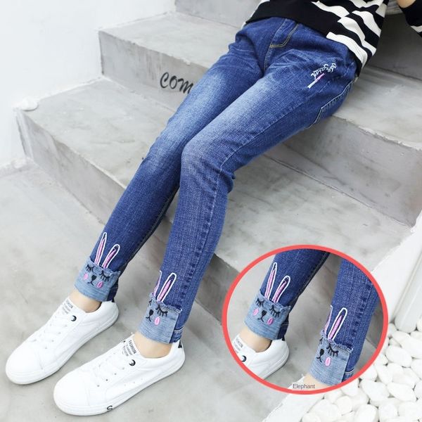 girls 2019 autumn new jeans girls medium and large jeans pants crawler children's slim feet children's pants girls' fashion, Blue
girls 2019 autumn new jeans girls medium and large jeans pants crawler children's slim feet children's pants girls' fashion, Blue
