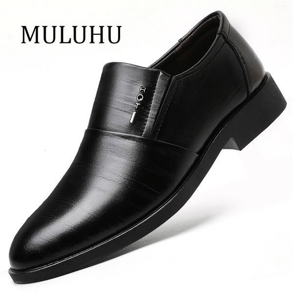 muluhu 2020 new fashion luxury business oxford leather shoes men formal dress shoes male office wedding flats slip on, Black
muluhu 2020 new fashion luxury business oxford leather shoes men formal dress shoes male office wedding flats slip on, Black