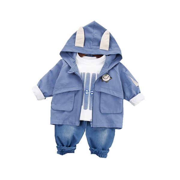 2020 autumn toddler boys grils clothing sets baby clothes suits infant hooded coats t shirt jeans 3pcs kids child casual costume, White
2020 autumn toddler boys grils clothing sets baby clothes suits infant hooded coats t shirt jeans 3pcs kids child casual costume, White