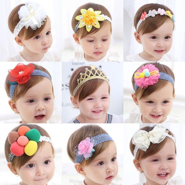 9 pcs baby girls floral headbands hair bows nylon elastic headband for newborn infant toddlers kids y200710, Slivery;white
9 pcs baby girls floral headbands hair bows nylon elastic headband for newborn infant toddlers kids y200710, Slivery;white