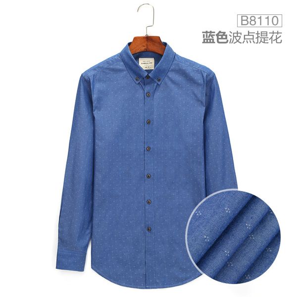 2020 men's casual lapel printing fashion long sleeve shirt slim plus size men's shirt clothing, White;black
2020 men's casual lapel printing fashion long sleeve shirt slim plus size men's shirt clothing, White;black
