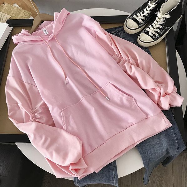 1 jin 2019 autumn korean style personalized loose hooded women's fashionable sweater sweater new casual western style 11.15, Black
1 jin 2019 autumn korean style personalized loose hooded women's fashionable sweater sweater new casual western style 11.15, Black