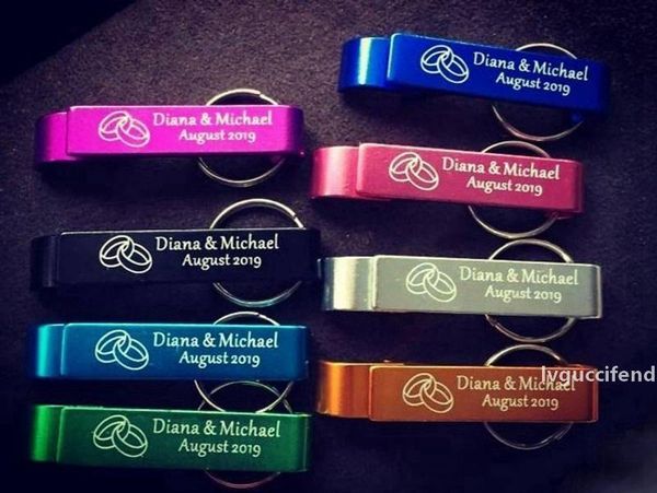 2019 new bottle opener with logo wine opener keychain ring wedding gift bar tools can provide customize service
2019 new bottle opener with logo wine opener keychain ring wedding gift bar tools can provide customize service