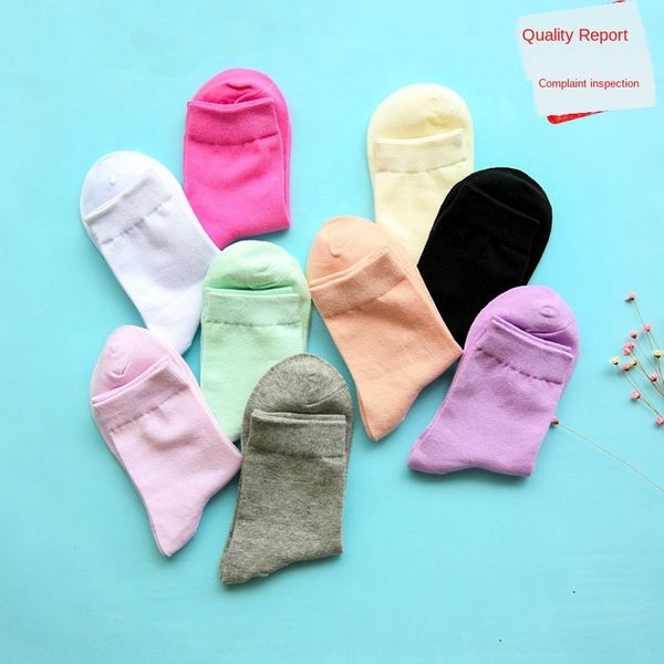 new women candy cotton spring-summer plain women socks preppy style candy-colored cotton socks, Pink;yellow
new women candy cotton spring-summer plain women socks preppy style candy-colored cotton socks, Pink;yellow