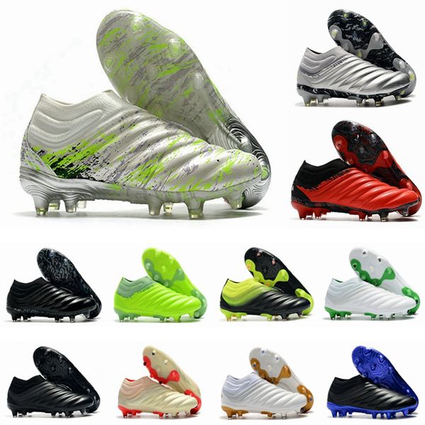 new mens soccer cleats copa 20+ fg 20 19+ slip-on encryption code silver black red green soccer shoes football boots botas de futbol
new mens soccer cleats copa 20+ fg 20 19+ slip-on encryption code silver black red green soccer shoes football boots botas de futbol
