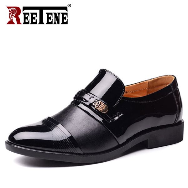 reetene fashion business dress men shoes 2019 slip on dress shoes men oxfords leather oxford shoes for men 38-48, Black
reetene fashion business dress men shoes 2019 slip on dress shoes men oxfords leather oxford shoes for men 38-48, Black