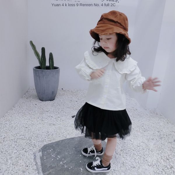 2019 осень куклы рубашка new baby хлопка детские лотоса воротник база девочек сплошной цвет темперамент куклы рубашки, White;black
2019 осень куклы рубашка new baby хлопка детские лотоса воротник база девочек сплошной цвет темперамент куклы рубашки, White;black