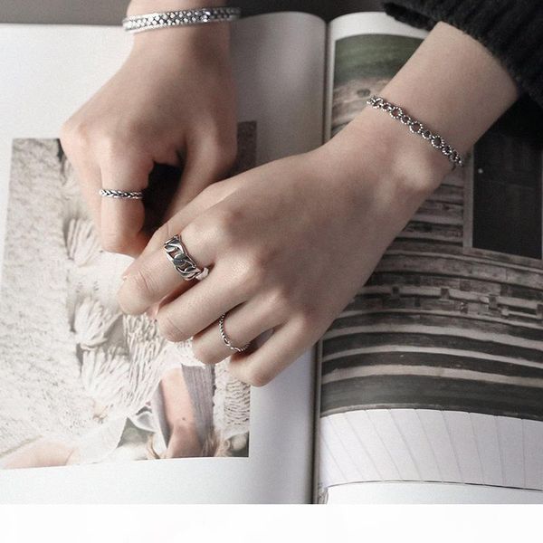 trending jewelry 925 sterling silver handmade solid antique silver curb link chain classic adjustable ring for men
trending jewelry 925 sterling silver handmade solid antique silver curb link chain classic adjustable ring for men