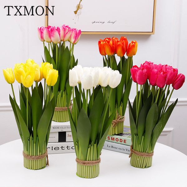 new 12 heads potted tianshan tulip indoor fake flower craft garden home living room table tulips for home decoration
new 12 heads potted tianshan tulip indoor fake flower craft garden home living room table tulips for home decoration