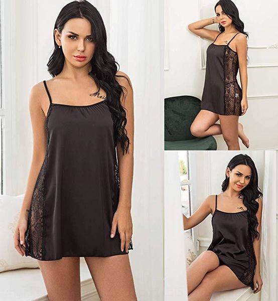 w7ztg новая имитация шелка sling моделируемой сплошной цвет сторона suspender nightdress новая имитация шелка sling имитация кружева сплошно, Black;white
w7ztg новая имитация шелка sling моделируемой сплошной цвет сторона suspender nightdress новая имитация шелка sling имитация кружева сплошно, Black;white