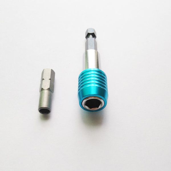 60mm 1/4 inch hex shank quick release screwdriver bit holder and 1/4 6.35mm adapter to 4mm 4 screwdriver micro bit holder
60mm 1/4 inch hex shank quick release screwdriver bit holder and 1/4 6.35mm adapter to 4mm 4 screwdriver micro bit holder