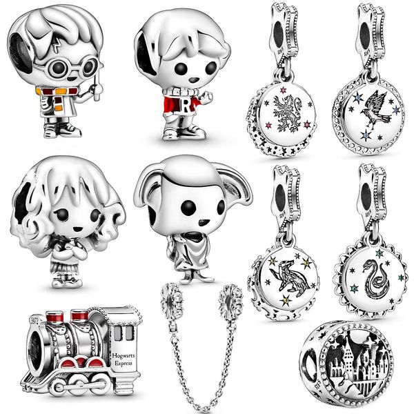 new 925 sterling silver magic school harry ron weasley charm fit pandora beads bracelet pendant original woman jewelry making, Black
new 925 sterling silver magic school harry ron weasley charm fit pandora beads bracelet pendant original woman jewelry making, Black