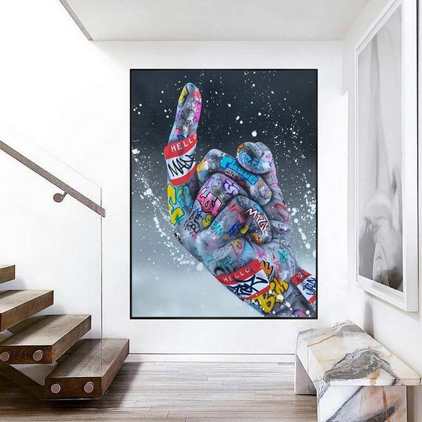граффити art canvas картина на стене плакаты и отпечатки пальцев вдохновенный искусства стены изображения для гостиной home decor
граффити art canvas картина на стене плакаты и отпечатки пальцев вдохновенный искусства стены изображения для гостиной home decor