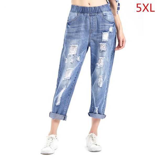 fashion 2020 korean women denim harem pants hole boyfriend jeans woman ripped loose jeans female ankle-length pants plus size, Blue
fashion 2020 korean women denim harem pants hole boyfriend jeans woman ripped loose jeans female ankle-length pants plus size, Blue
