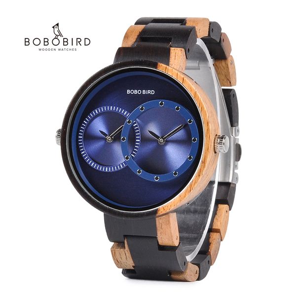 bobo bird luxury men watch couple watches two different time zone display with special color new design c-r10, Slivery;brown
bobo bird luxury men watch couple watches two different time zone display with special color new design c-r10, Slivery;brown