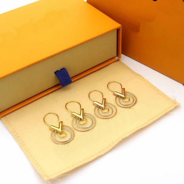 europe america fashion lady women titanium steel 18k gold tassels three circles v letter hoop earrings 2 color, Golden;silver
europe america fashion lady women titanium steel 18k gold tassels three circles v letter hoop earrings 2 color, Golden;silver